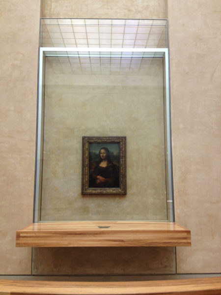 The Mona Lisa painting