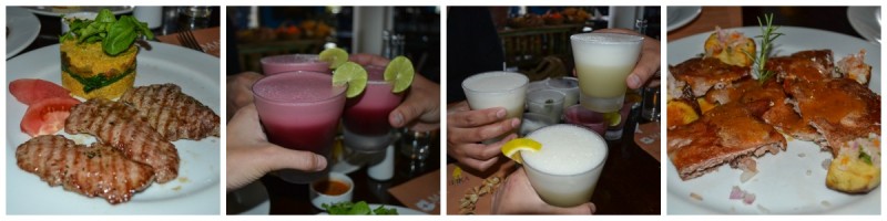 Trying cuy, alpaca and pisco sours in Peru.