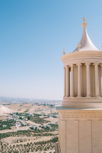 A replica of King Herod's mausoleum at Herodian.