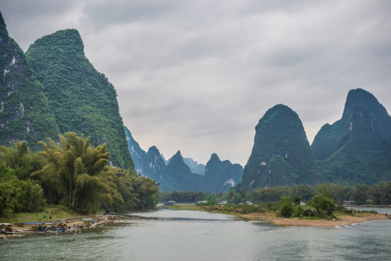 Guilin National Park, China  Guilin, National parks, River