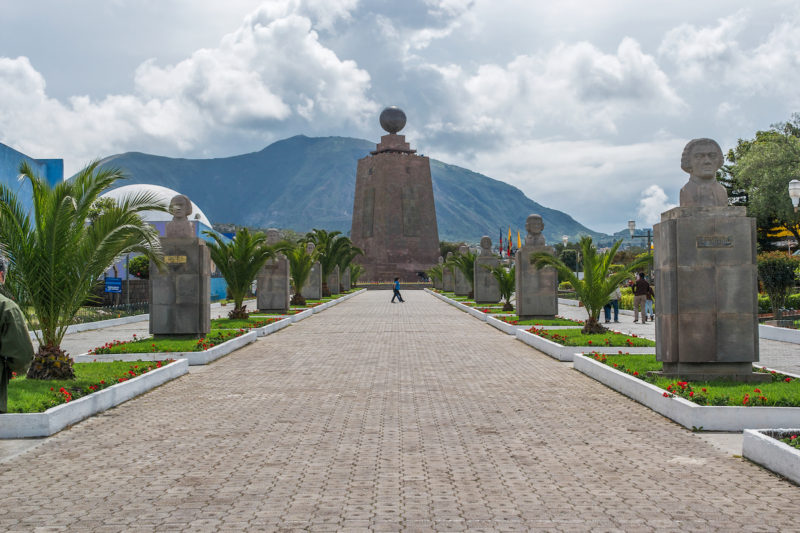 Walk On The Equator In Ecuador Be In Two Places At Once   Equator Quito 800x533 