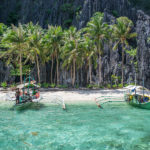 The Philippines Travel Guide--boating in El Nido.