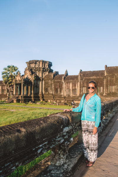 The temples of Angkor Wat in Siem Reap.