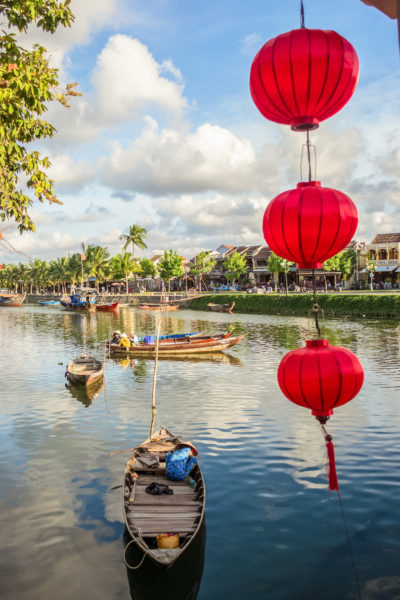 The city of Hoi An is definitely one of the can't miss places in southeast asia.