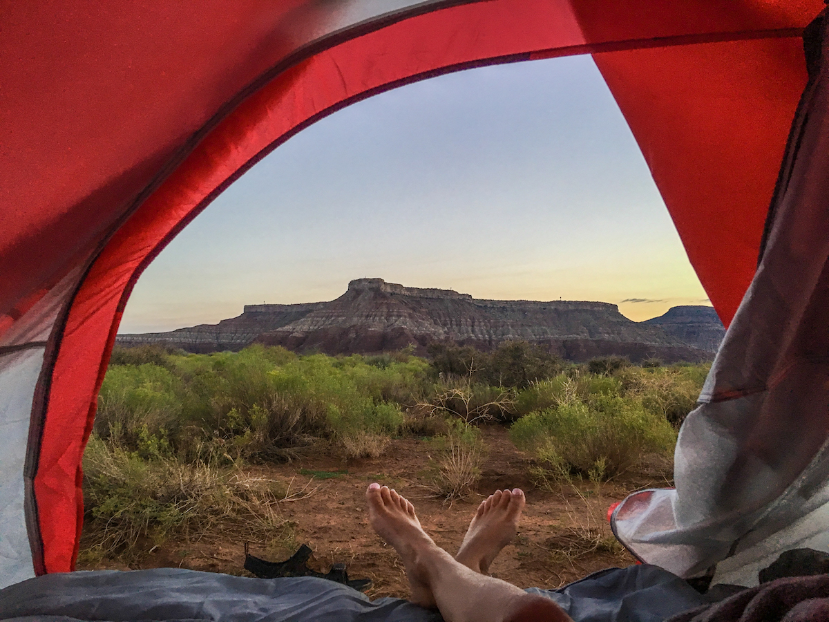 Where to camp out west in the USA.