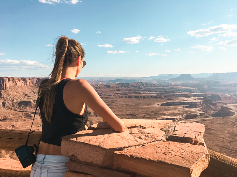 The Green River Overlook in Canyonlands.