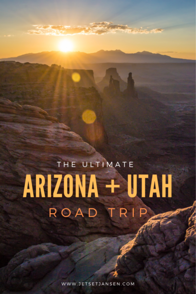 The ultimate Arizona Utah road trip through the national parks and more.