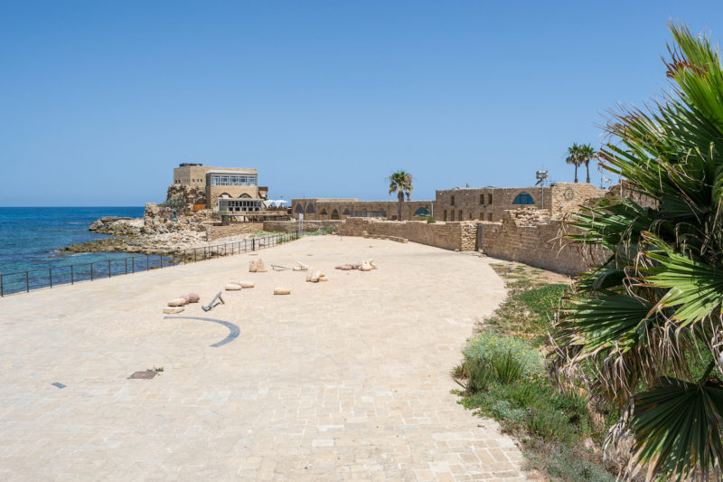 Caesarea coastal town in Israel
