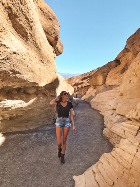 Mosaic Canyon in Death Valley. 
