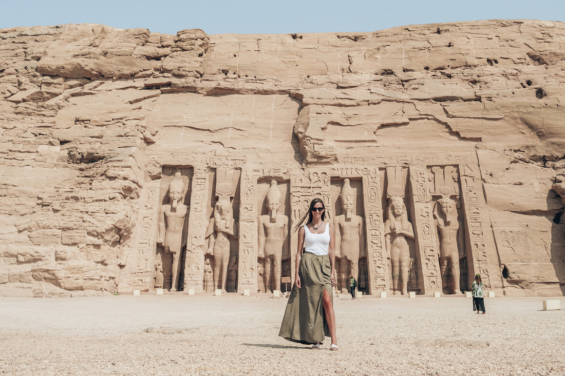Things to do in Egypt: see the temple of Abu Simbel.