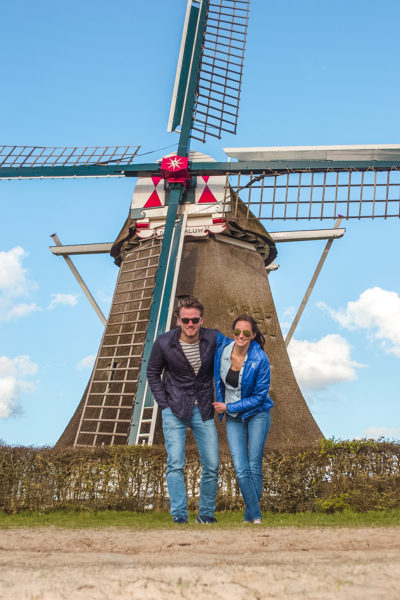 Windmills in The Netherlands.