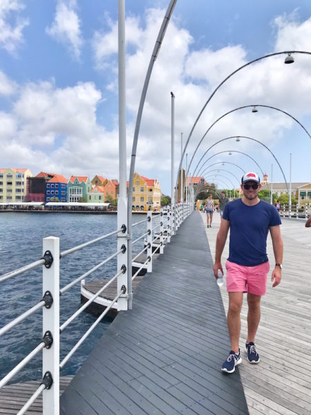 Things to do in Curacao: walk the Queen Emma Bridge.