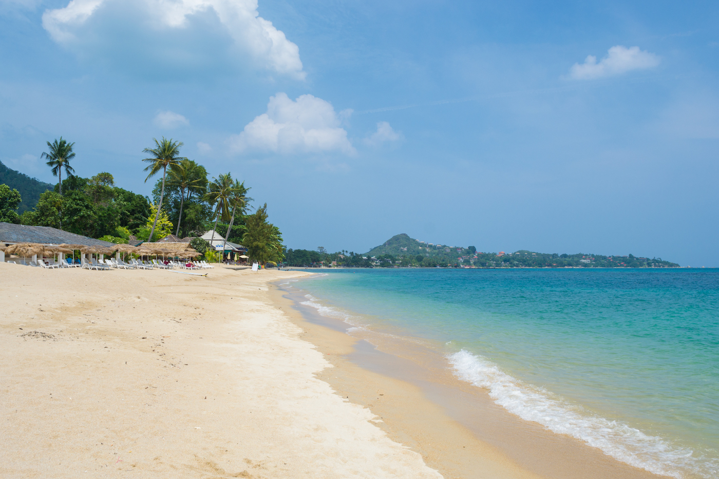 One of the beaches in Koh Samui, Thailand.