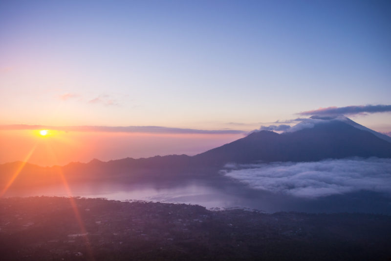 Mount Batur sunrise hike.