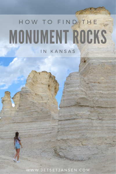 Monument Rocks in Kansas