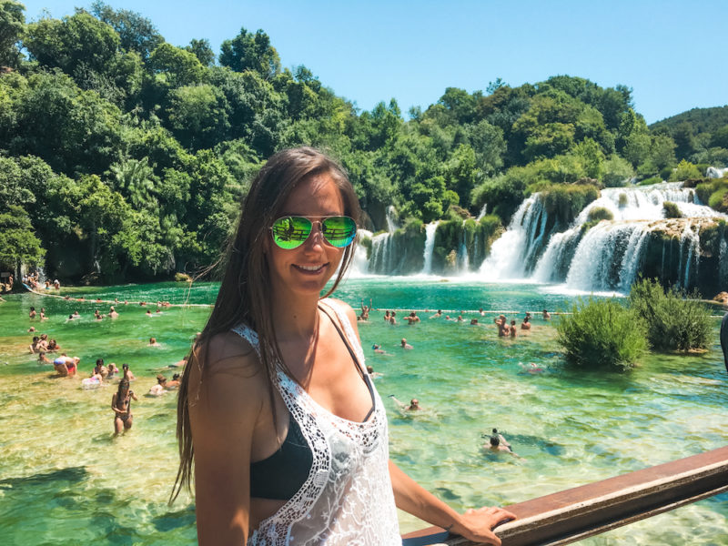 The Beautiful Waterfalls At Krka National Park In Croatia Jetset Jansen