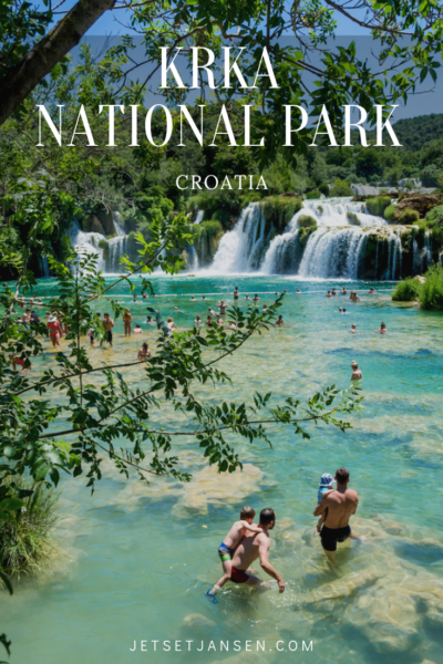 Visiting the Krka National Park in Croatia