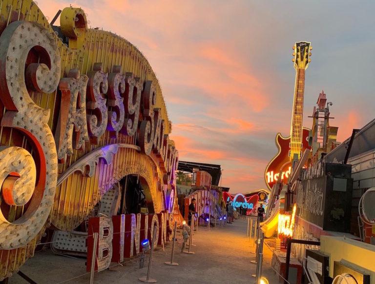 The Neon Museum in Las Vegas, Nevada • Jetset Jansen