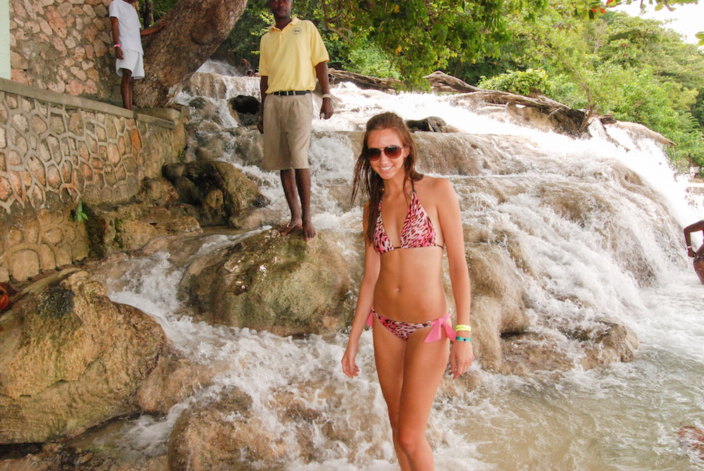 Dunn's river falls tour in Jamaica! 