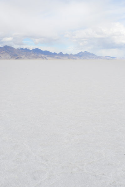 The Bonneville Salt Flats in Utah are a unique place to see.