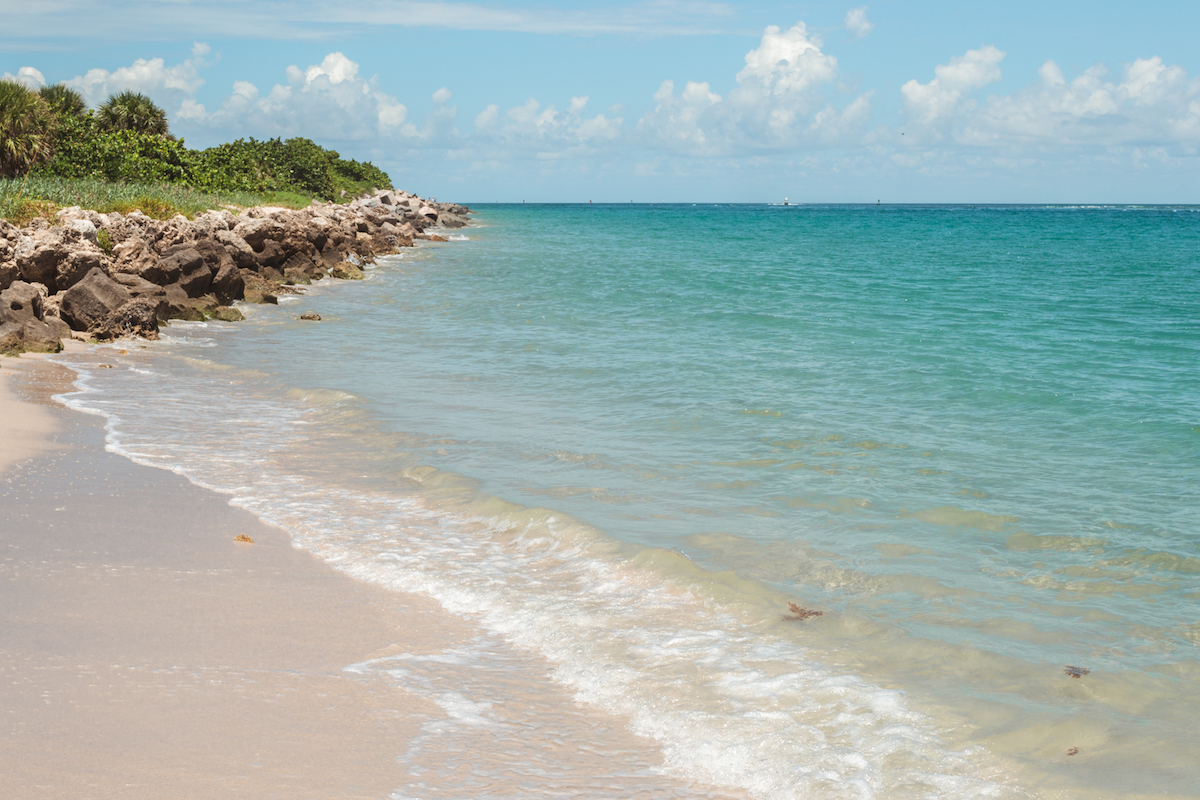 The Fort Pierce Inlet State Park is a great place to enjoy the beach and relax!