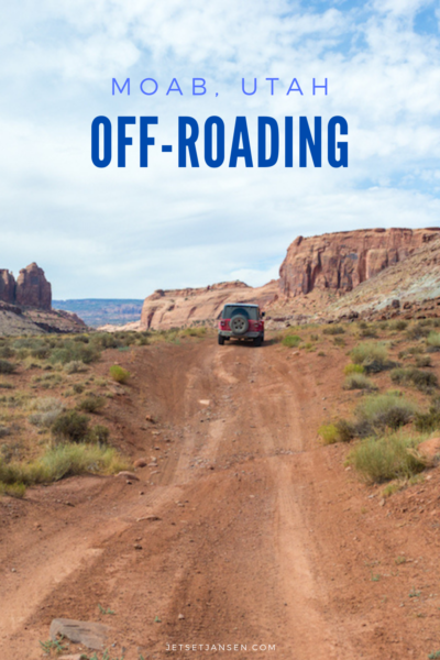 Off-roading in Moab, Utah is a great way to explore the area and is a fun thing to do in Utah!