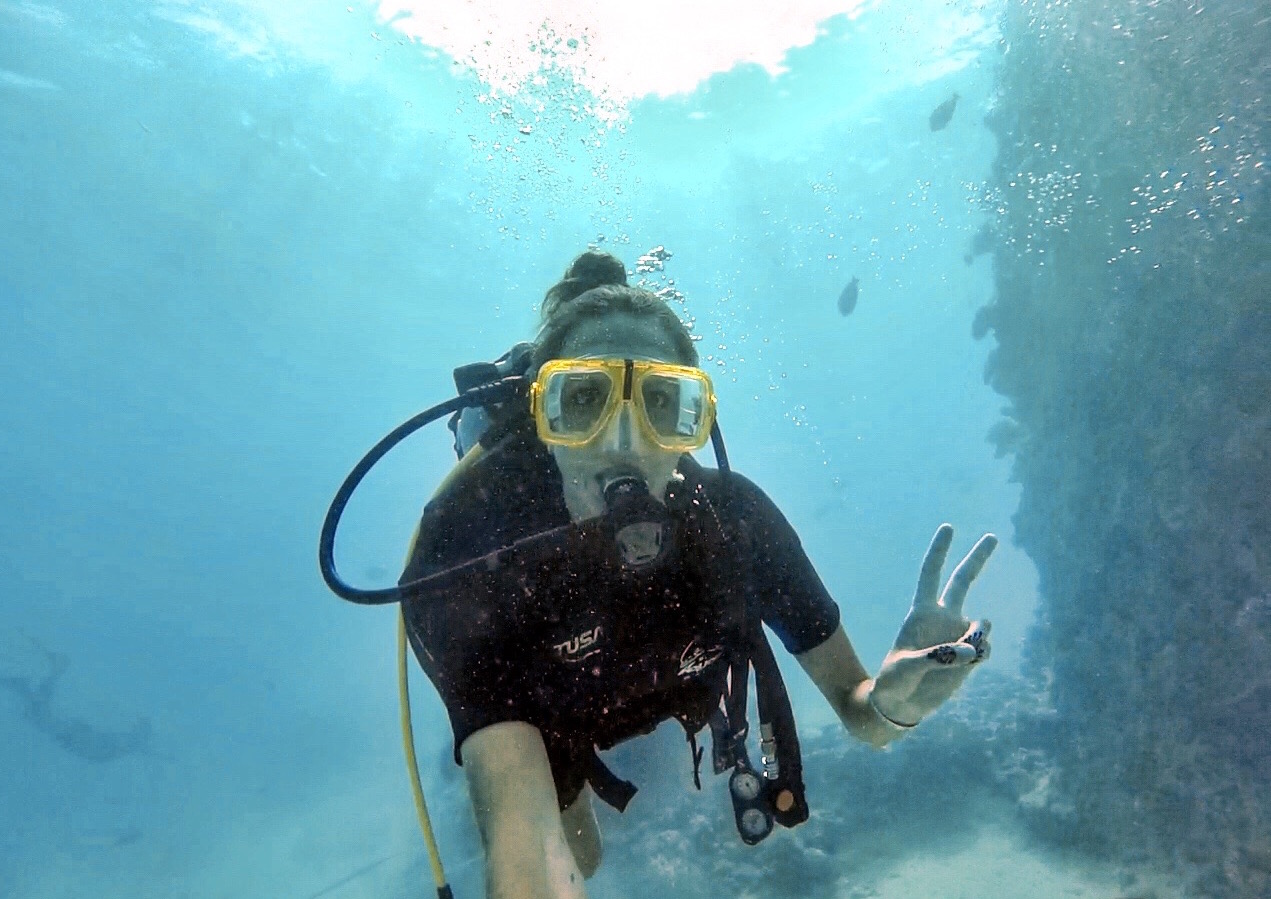 Scuba diving in the Red Sea--a definite highlight of Egypt! 