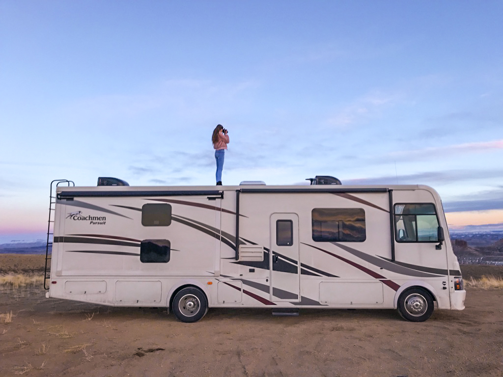 Relocating an RV across country.