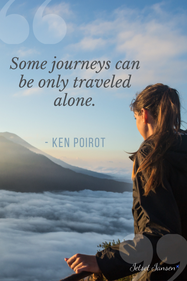 The Most Inspiring Quotes for Traveling Alone • Jetset Jansen
