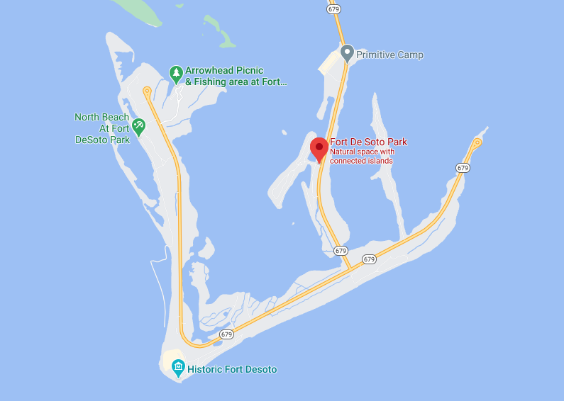 Fort Desoto Fishing Map Exploring Fort De Soto Park In St. Petersburg • Jetset Jansen