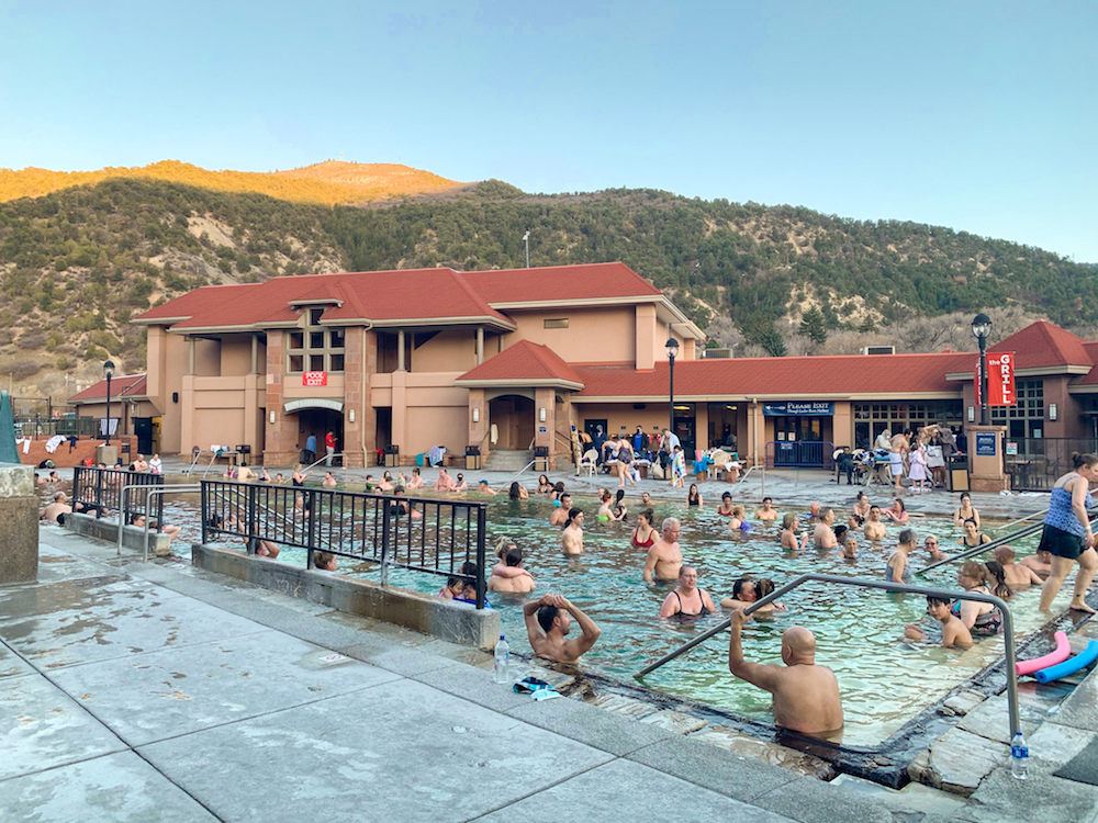 The Hot Springs Resort Pool in Glenwood Springs.