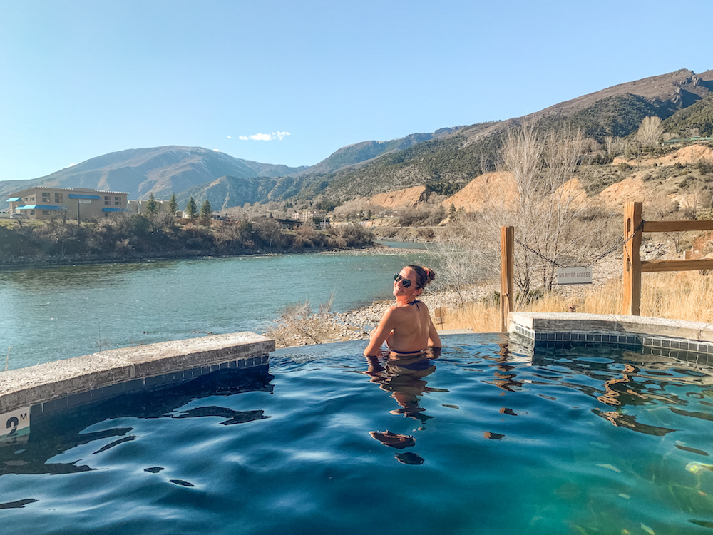 One of the top things to do in Glenwood Springs is visit the hot springs!
