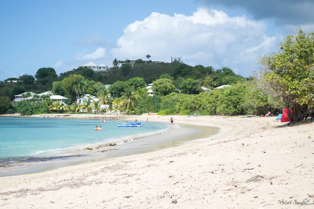 One of the beaches in St. Croix.