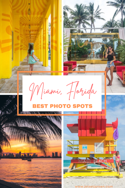 The best places to take pictures in Miami.