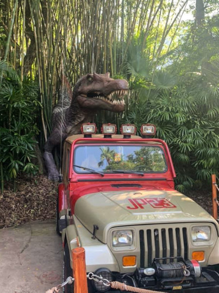 Jurassic Park World at Islands of Adventure.