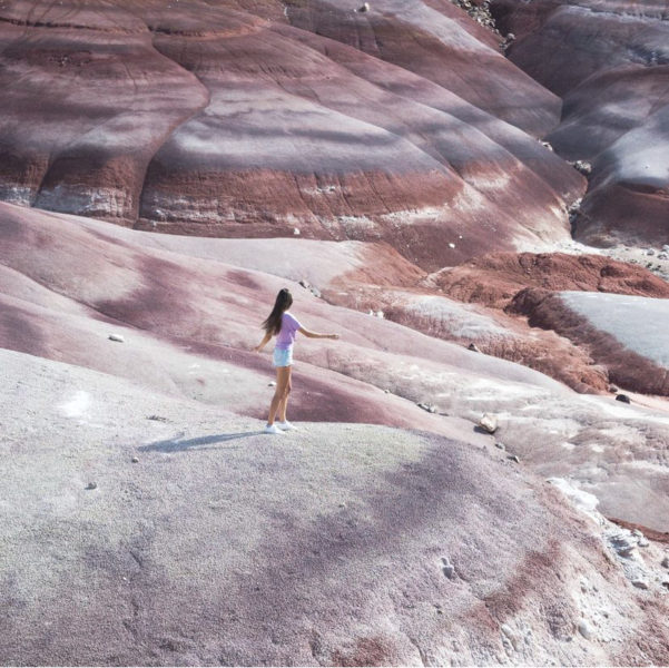Utah's rainbow mountains