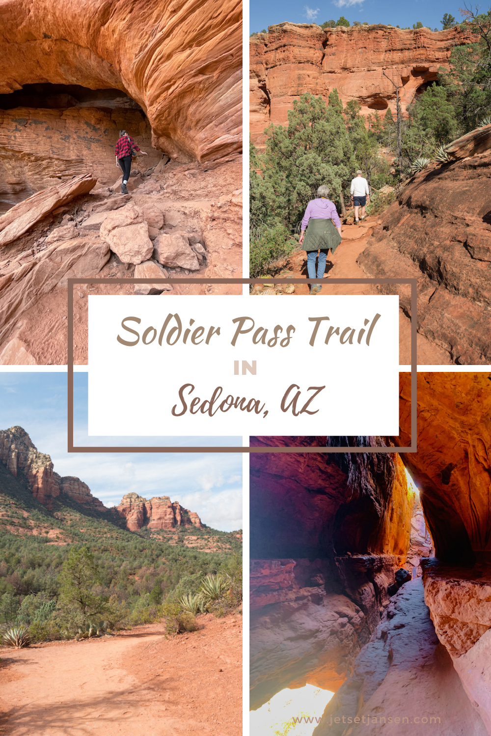 Hiking guide for the Soldier Pass Trail in Sedona.