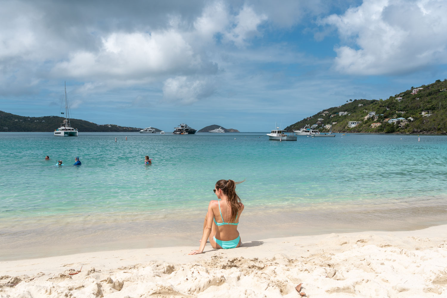 The beach at Magen's Bay is one of the best things to do in St. Thomas.