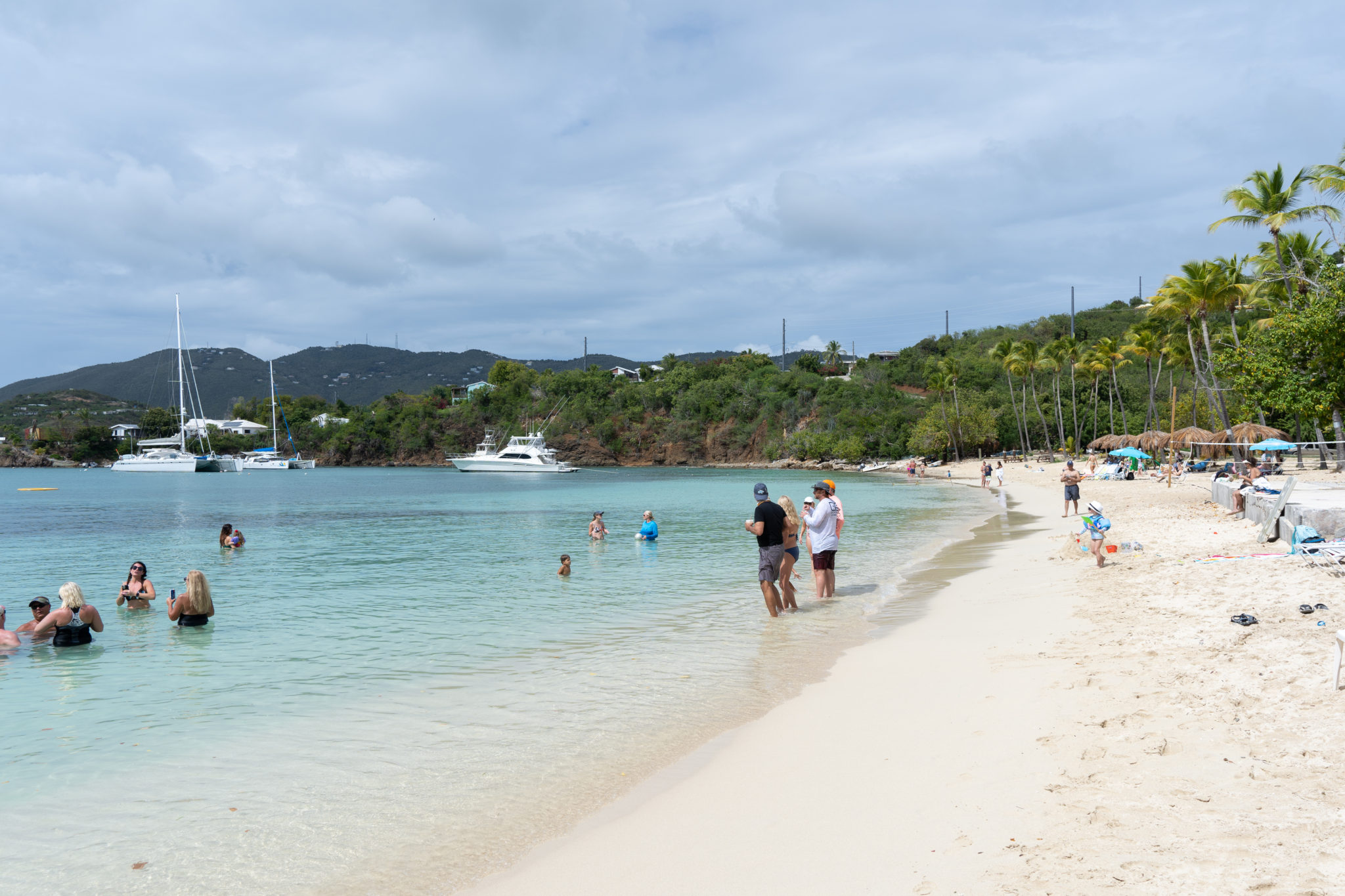 Honeymoon Beach on Water Island is just a short ferry ride over from St. Thomas.