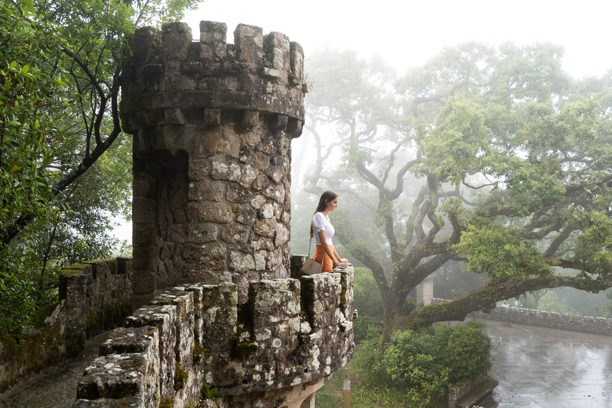 Quinta da Regaleira is one of the beautiful castles in Sintra to explore.