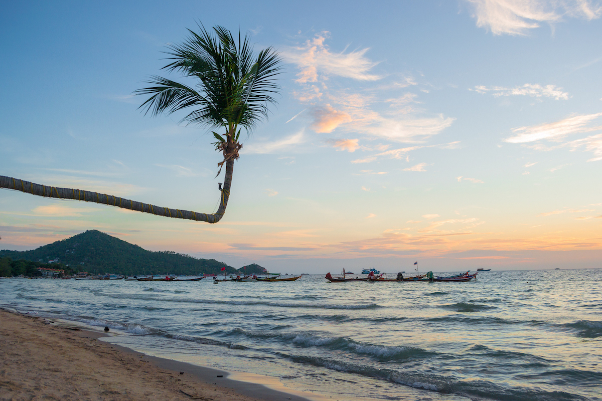 Koh Tao is a popular diving spot in the Thai islands. 
