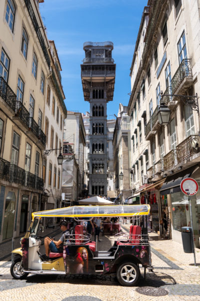 The Santa Justa Lift in Lisbon is an elevator from 1902!