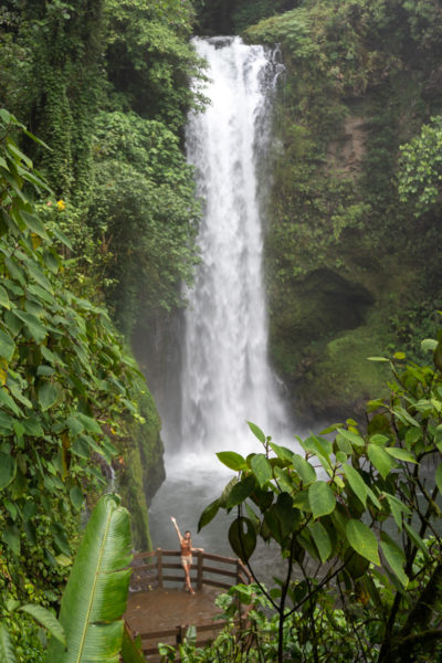 The La Paz Waterfall Gardens in Costa Rica.