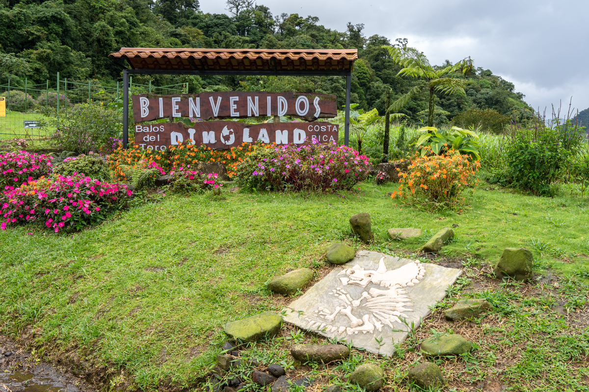 Dinoland at Bajos del Toro in Costa Rica.