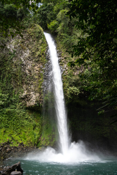The La Fortuna Waterfall in Costa Rica.