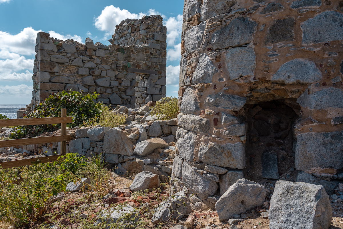 The Copper Mine ruins in Virgin Gorda.