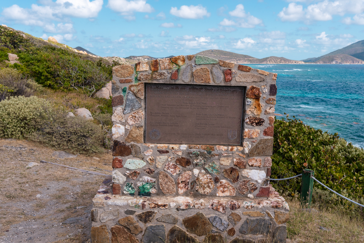Coppermine Point in the British Virgin Islands.