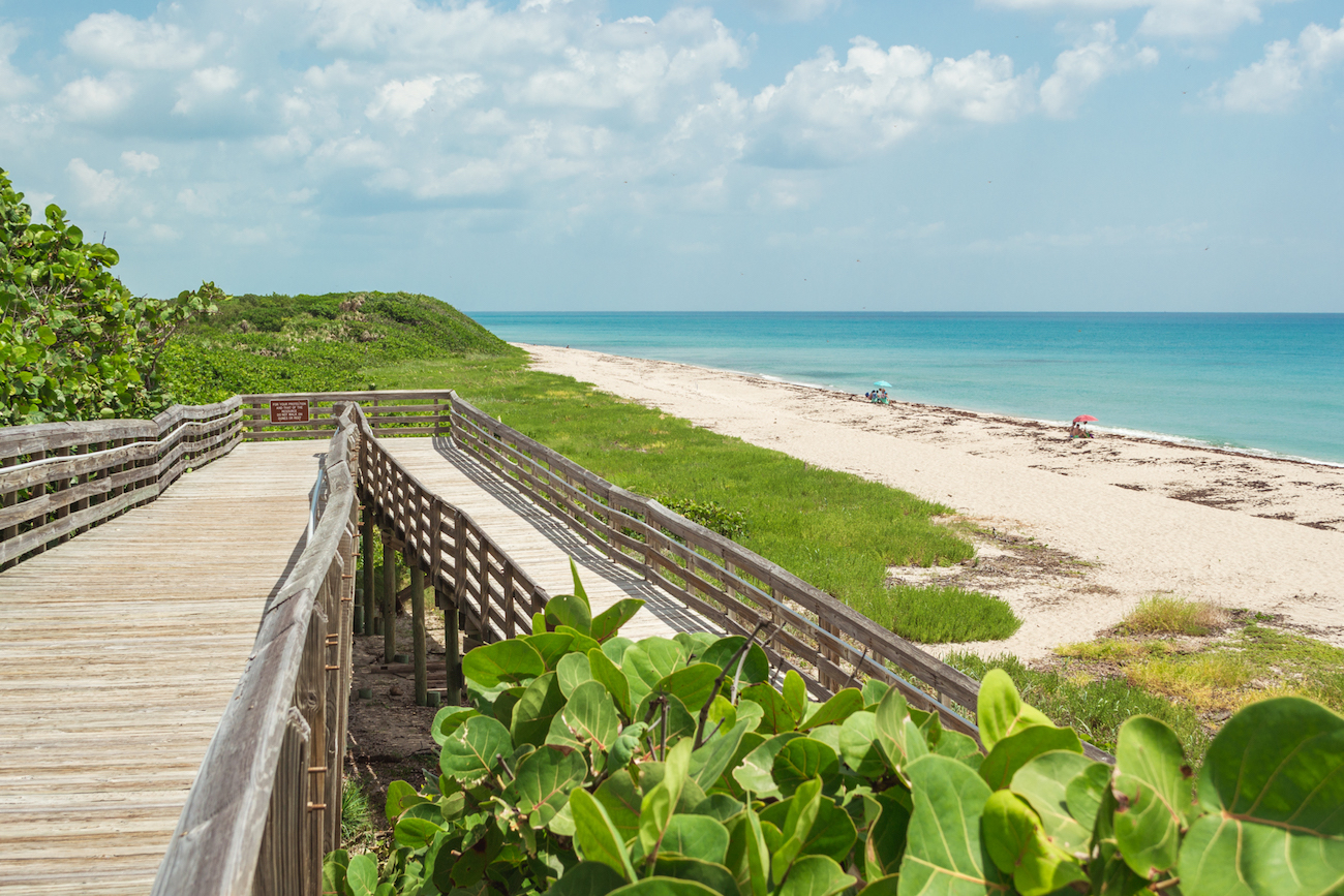 John D. Macarthur Beach is one of the beautiful state parks in Florida.