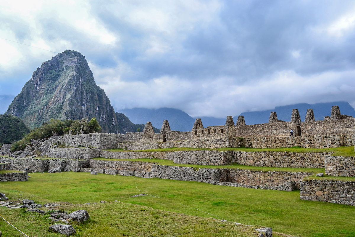 The Central Plaza at Machu Picchu.