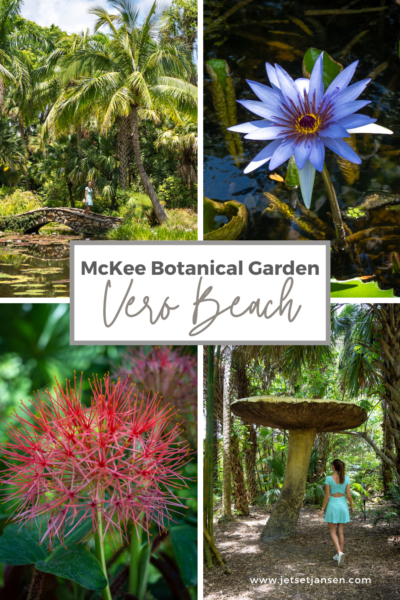 Exploring the McKee Botanical Garden in Vero Beach.